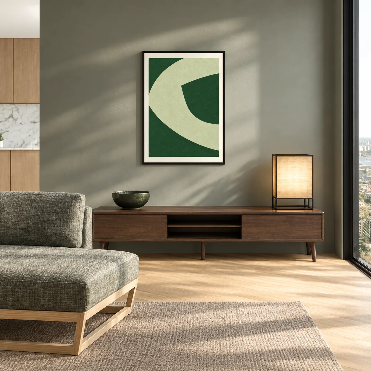 Celadon Arcをインテリアに飾った使用イメージ