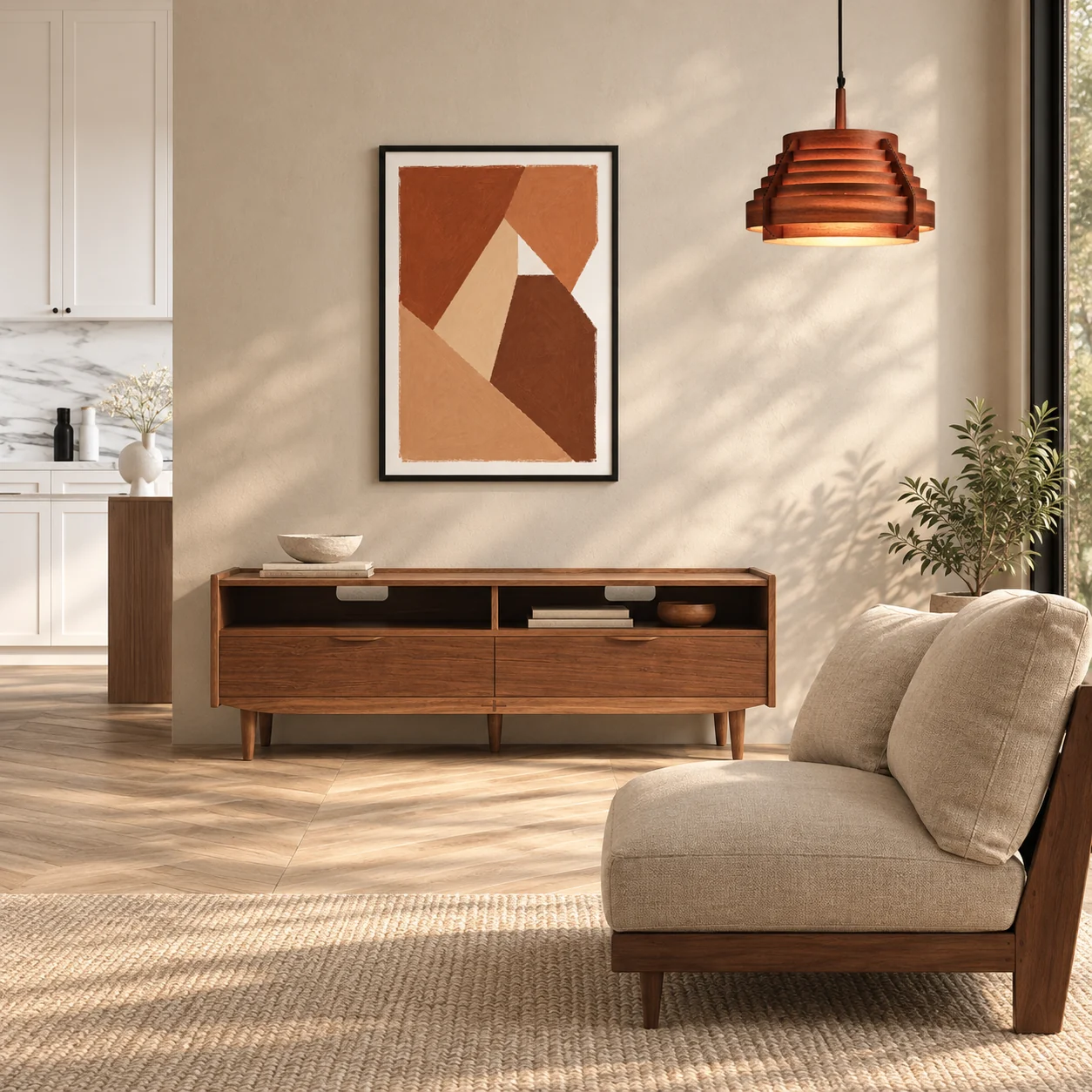 Sienna Divideをインテリアに飾った使用イメージ